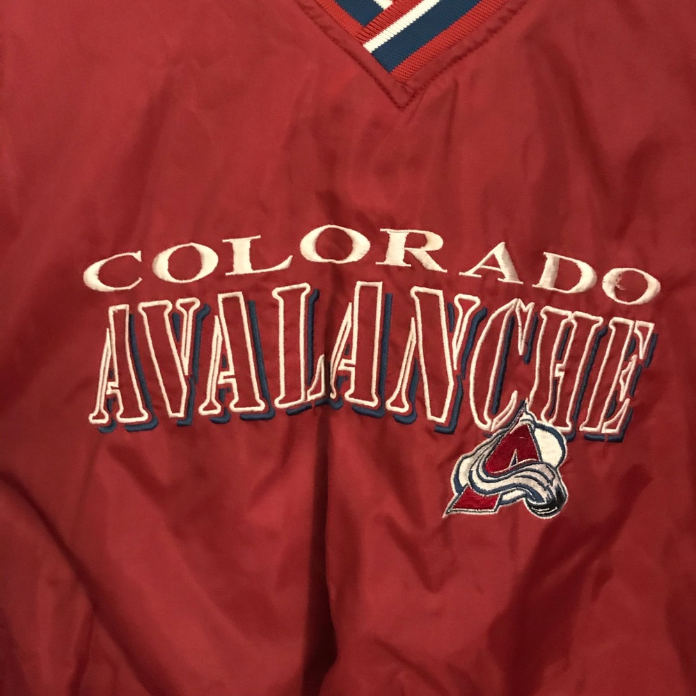 Colorado avalanche logo athletic pullover - Picture 3 of 6